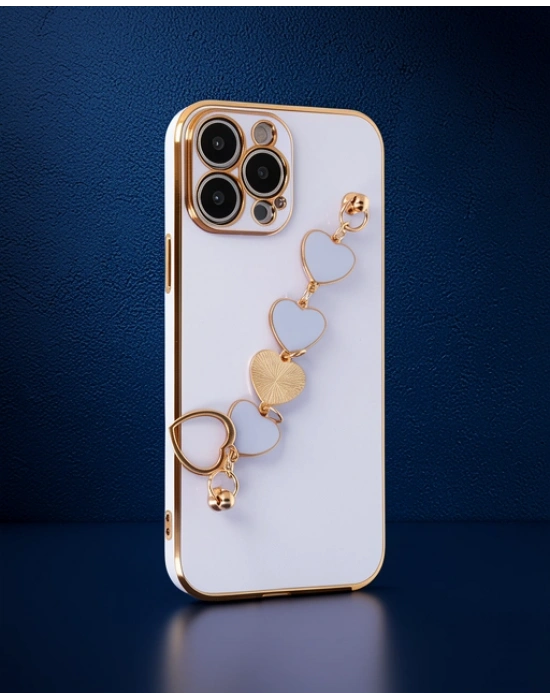 Apple İphone 13 Pro Kılıf Esila Silikon - Lila