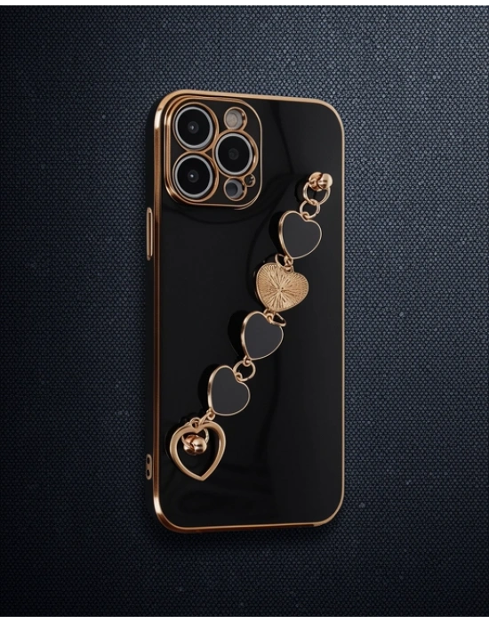 Apple İphone 13 Pro Kılıf Esila Silikon - Siyah
