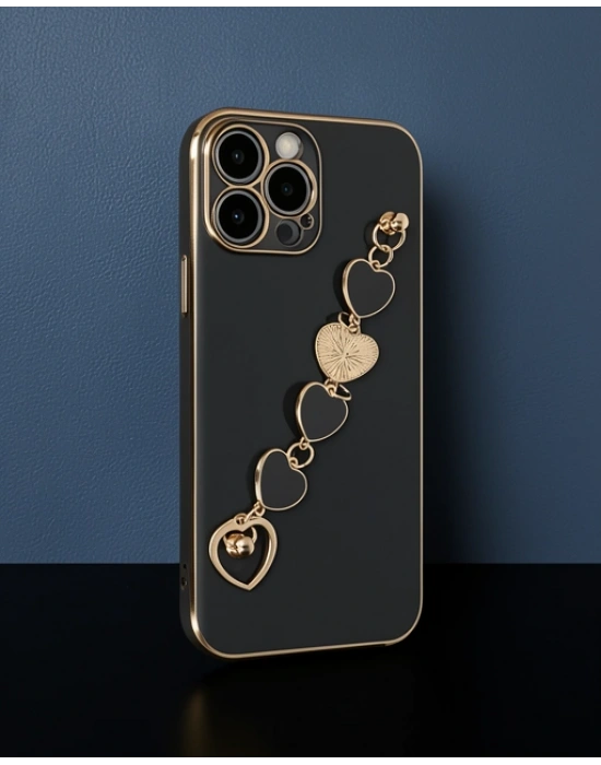 Apple İphone 13 Pro Max Kılıf Esila Silikon - Siyah