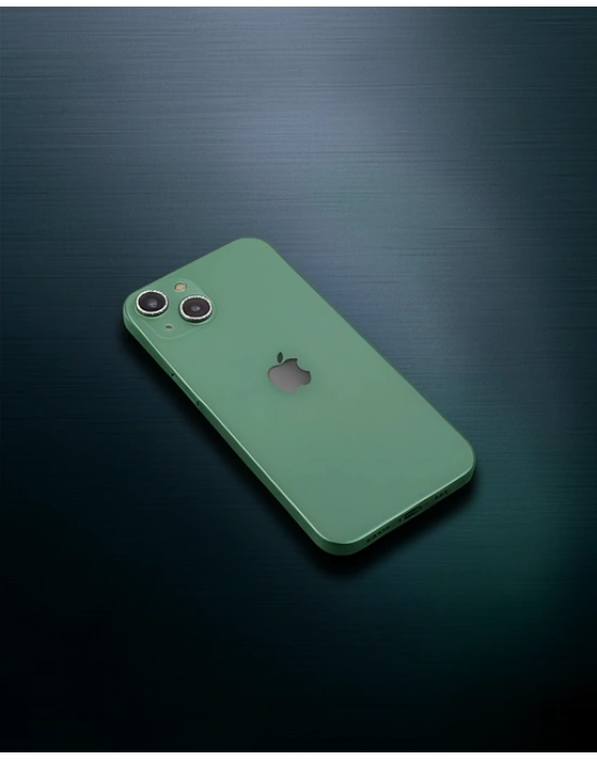 Apple İphone 14 Diamond Kamera Lens - Yeşil
