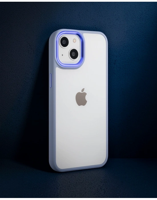 Apple İphone 14 Plus Kılıf Dora Kapak - Lila
