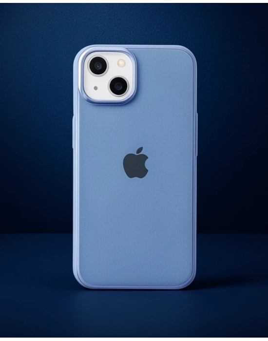 Apple İphone 14 Plus Kılıf Element Silikon - Sky Blue