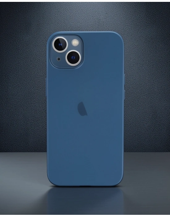 Apple İphone 14 Plus Kılıf Pp Ultra İnce Kapak - Mavi