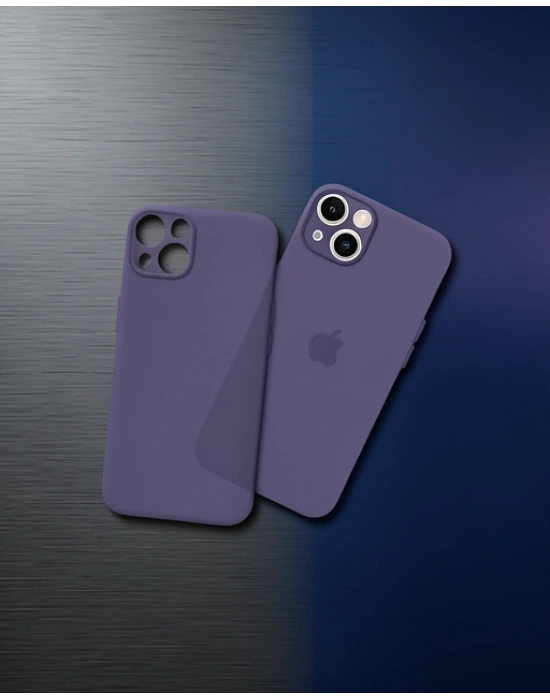 Apple İphone 14 Plus Kılıf Puma Silikon - Koyu Mor