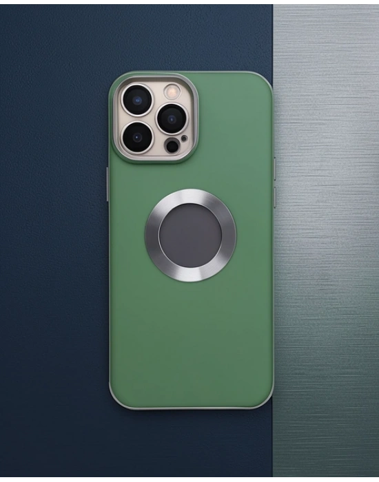 Apple İphone 14 Pro Kılıf Best Silikon - Yeşil