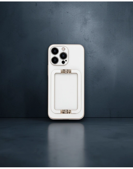 Apple İphone 14 Pro Kılıf Coco Elit Kapak - Beyaz