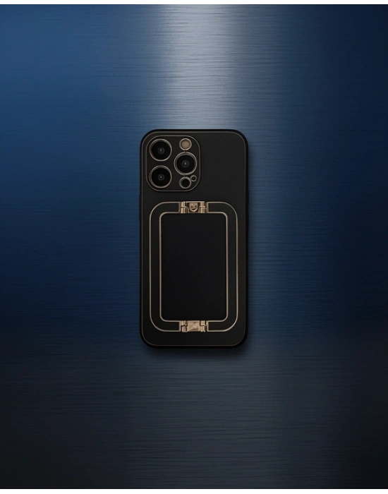 Apple İphone 14 Pro Kılıf Coco Elit Kapak - Siyah