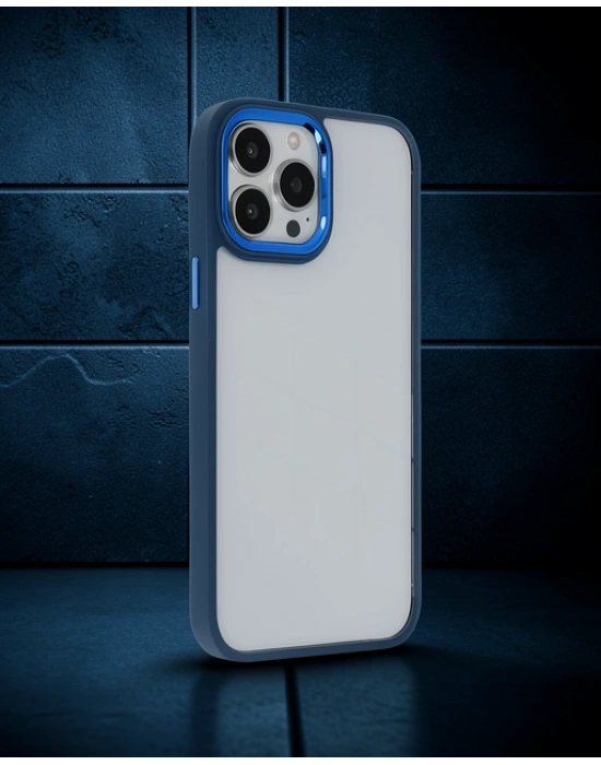 Apple İphone 14 Pro Kılıf Dora Kapak - Mavi