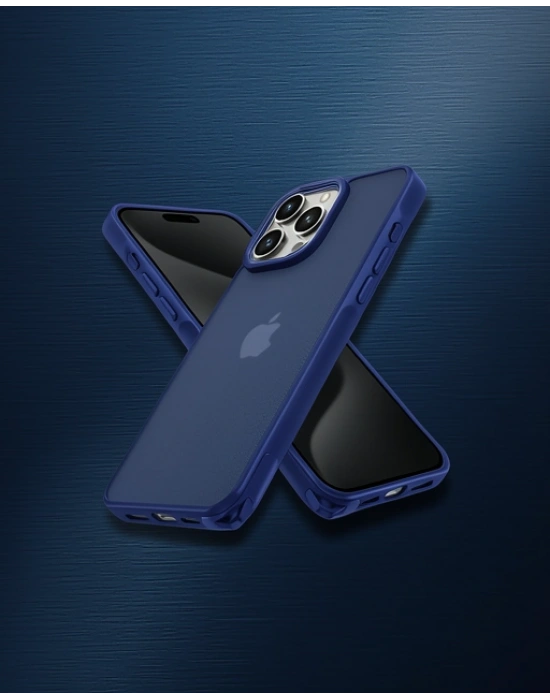 Apple İphone 14 Pro Kılıf Elegant Kapak - Lacivert