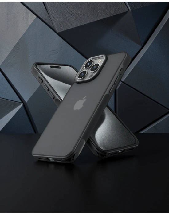 Apple İphone 14 Pro Kılıf Elegant Kapak - Siyah