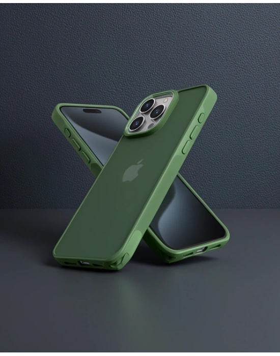 Apple İphone 14 Pro Kılıf Elegant Kapak - Yeşil