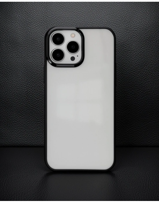 Apple İphone 14 Pro Kılıf Element Silikon - Siyah