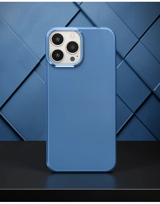 Apple İphone 14 Pro Kılıf Element Silikon - Sky Blue