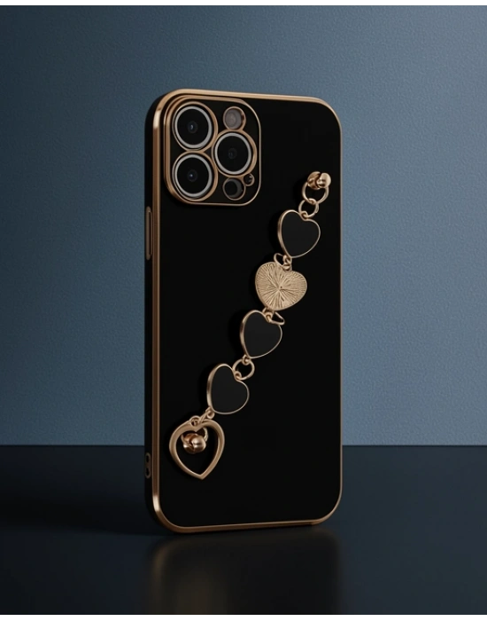 Apple İphone 14 Pro Kılıf Esila Silikon - Siyah