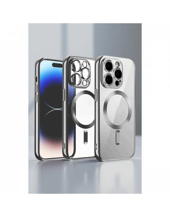 Apple iPhone 14 Pro Kılıf Kross Magneticsafe Kapak - Mor