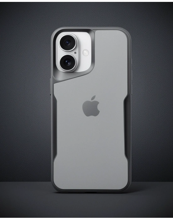 Apple İphone 16 Plus Kılıf Boyi Silikon Kapak - Desert