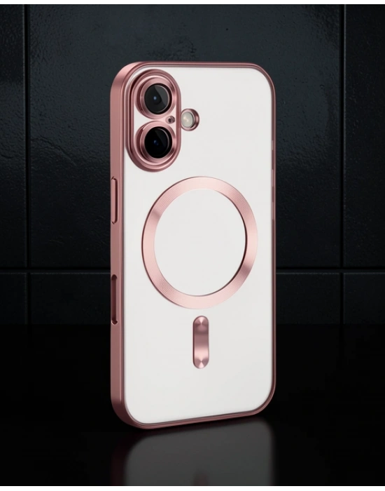 Apple İphone 16 Plus Kılıf Kross Magneticsafe Kapak - Pembe