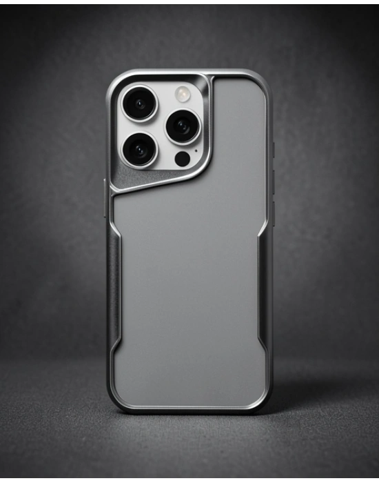 Apple İphone 16 Pro Max Kılıf Boyi Silikon Kapak - Desert