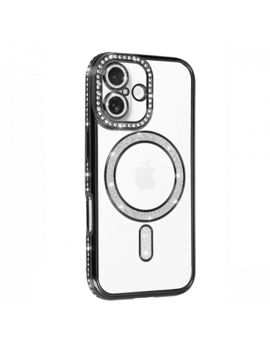Apple iPhone 17 Joke Simli Magneticsafe Kılıf - Siyah