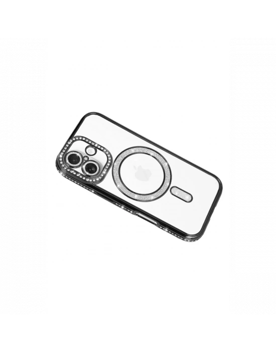 Apple iPhone 17 Joke Simli Magneticsafe Kılıf - Siyah