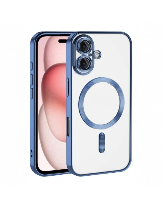Apple iPhone 17 Kross Magneticsafe Kapak - Sierra Blue