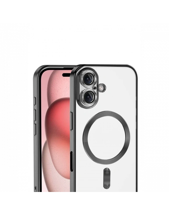 Apple iPhone 17 Kross Magneticsafe Kapak - Siyah