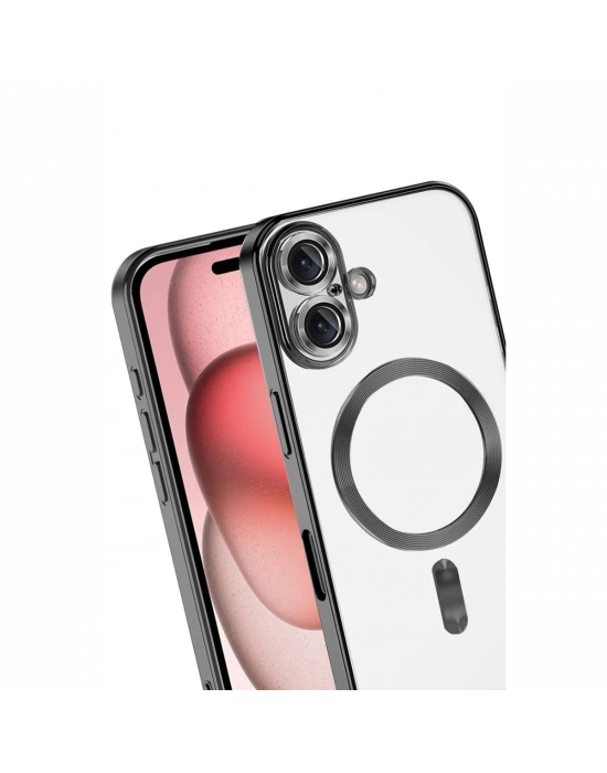 Apple iPhone 17 Kross Magneticsafe Kapak - Siyah