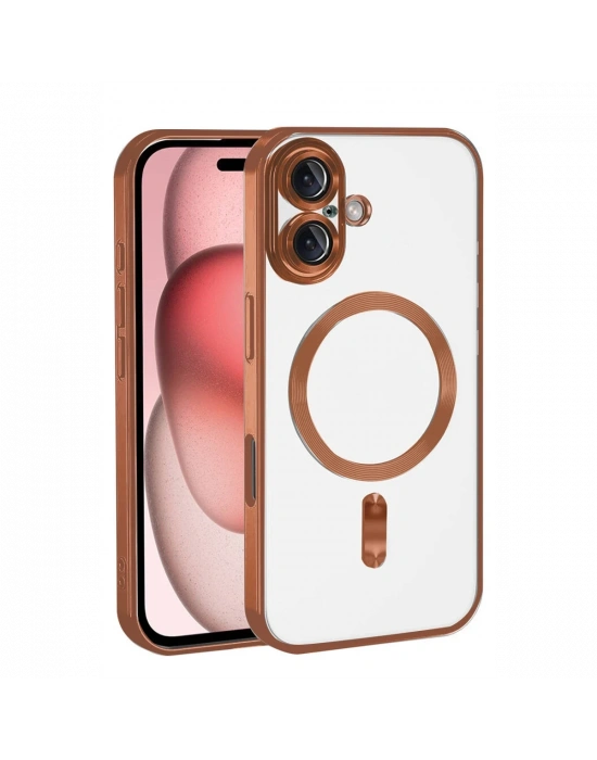 Apple iPhone 17 Kross Magneticsafe Kapak - Turuncu