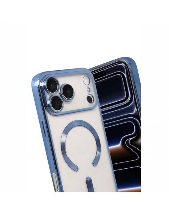Apple iPhone 17 Pro Kross Magneticsafe Kapak - Sierra Blue