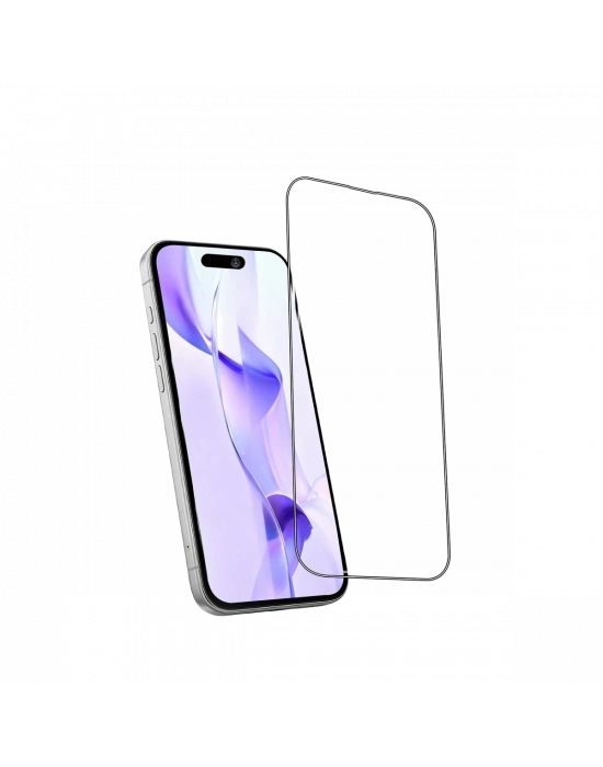 Apple iPhone 17 Pro Max/18 Pro Max Bilvis 5in1 3D Magic Cam Ekran Koruyucu - Siyah