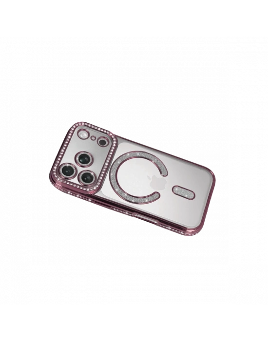 Apple iPhone 18 Pro Max/17 Pro Max Joke Simli Magneticsafe Kılıf - Pembe