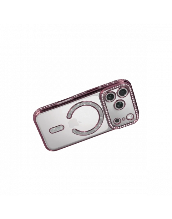 Apple iPhone 18 Pro Max/17 Pro Max Joke Simli Magneticsafe Kılıf - Pembe