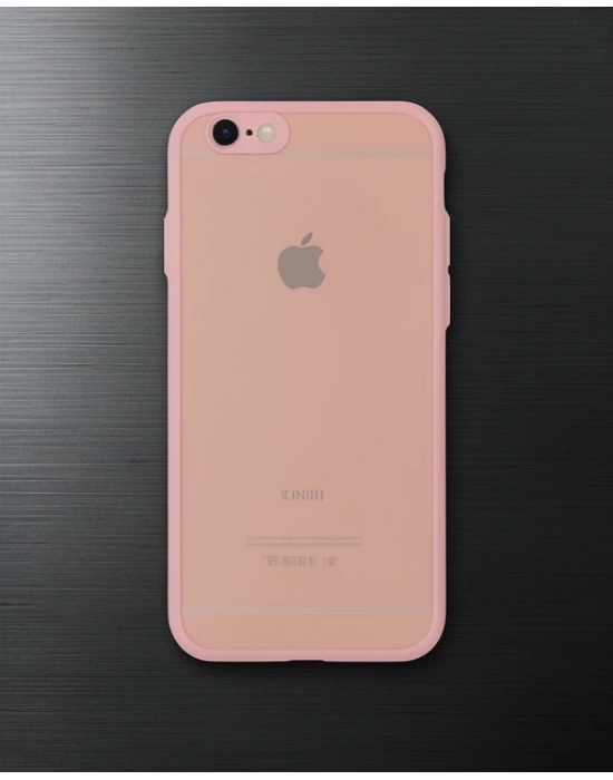 Apple İphone 6 Kılıf Montreal Silikon Kapak - Pembe