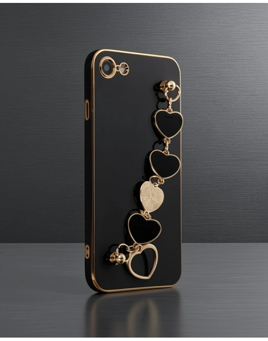 Apple İphone 7 Kılıf Esila Silikon - Siyah