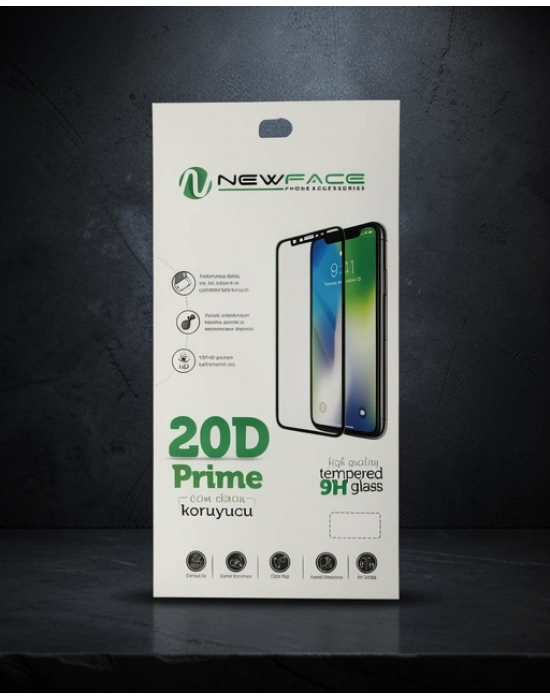 Apple İphone 7 Plus 20d Premium Cam Ekran Koruyucu - Siyah