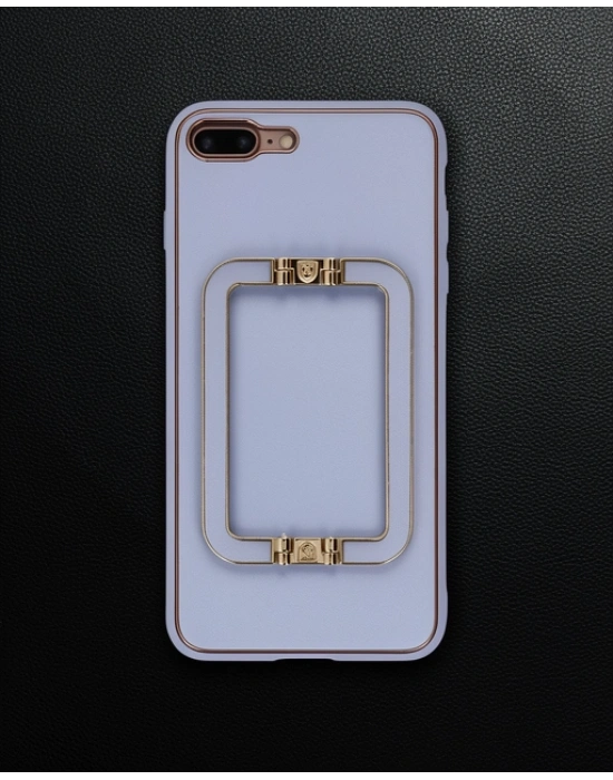 Apple İphone 7 Plus Kılıf Coco Elit Kapak - Lila