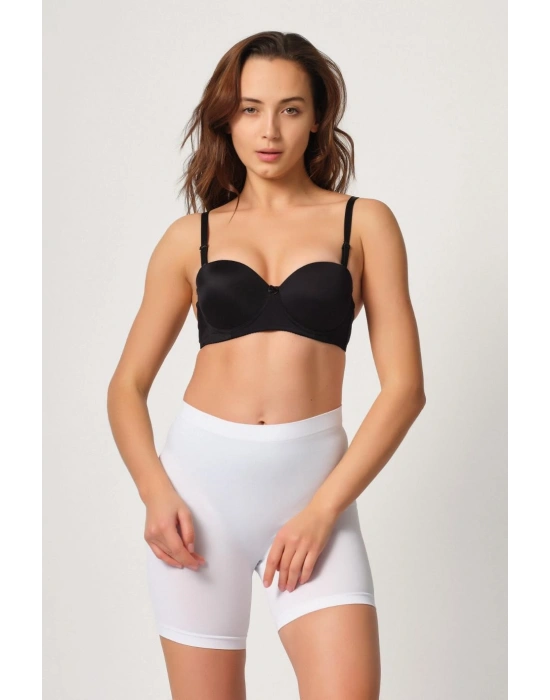 LOMBRE Beyaz MI Emay 3003 Soft Paçalı Boxer