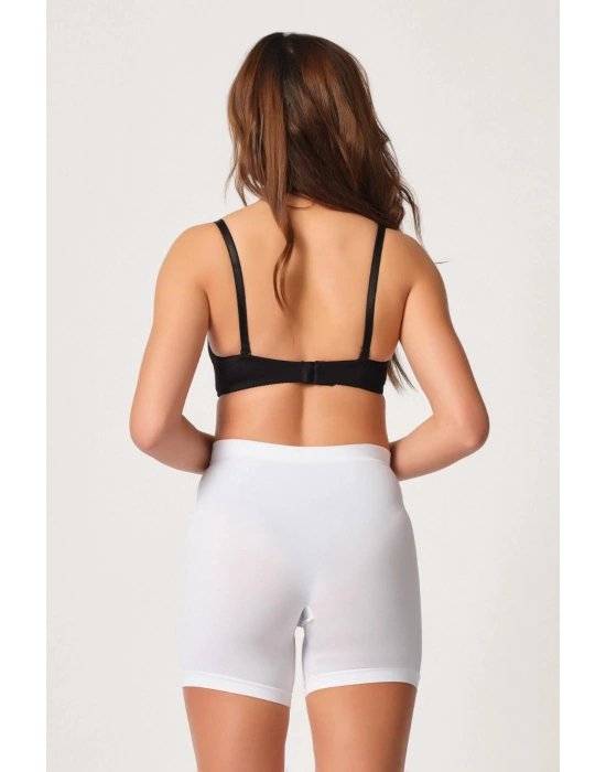 LOMBRE Beyaz MI Emay 3003 Soft Paçalı Boxer