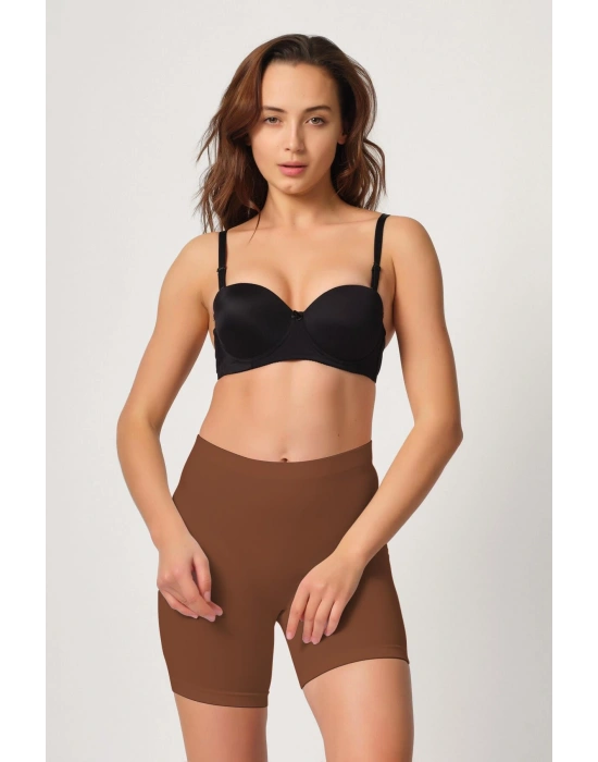 LOMBRE Kahve MI Emay 3003 Soft Paçalı Boxer
