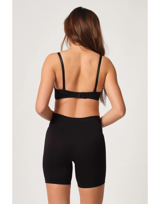 LOMBRE Siyah MI Emay 3003 Soft Paçalı Boxer