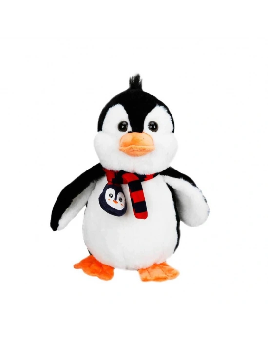 Atkılı Peluş Penguen 32 cm.