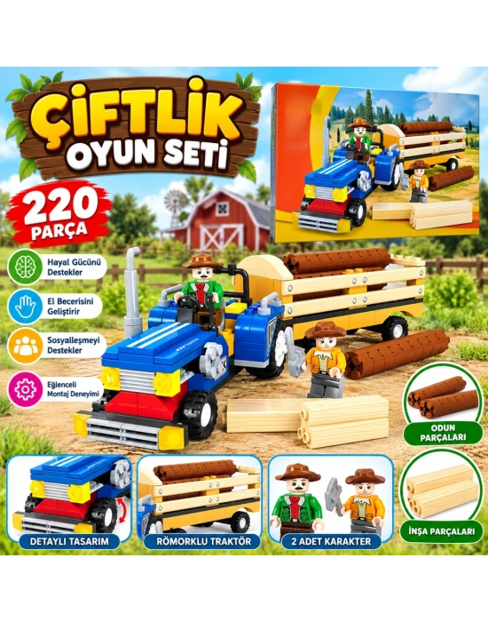 Ausını Lego 220 Parça Çiftlik Oyun Seti