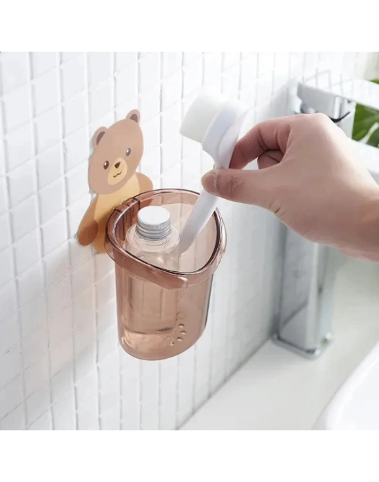 Ayı Figürlü Plastik Organizer