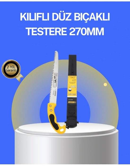 Bahçe ve Ağaç Budama Testeresi Ergonomik Saplı
