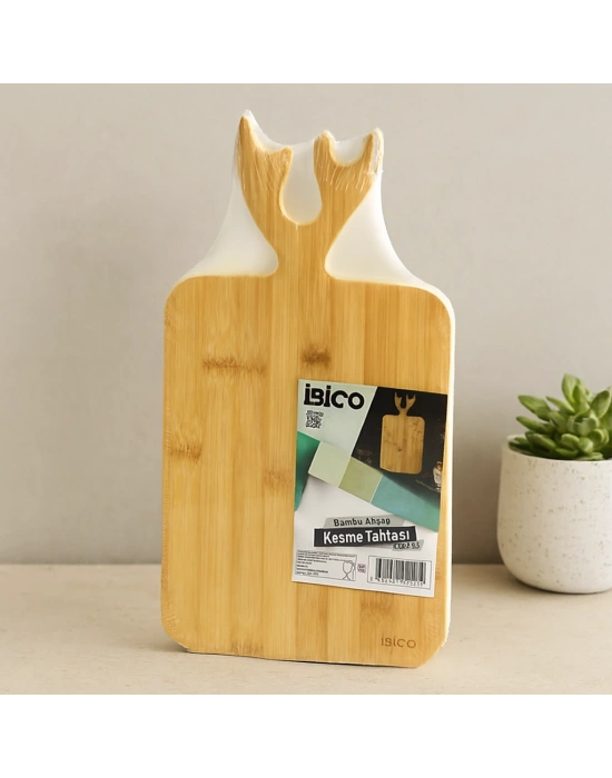 Bambu Kesim Panosu Kulplu 20x38 cm