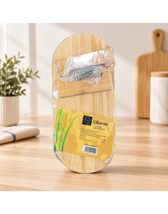 Bambu Oval Sunumluk