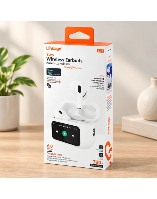 Bluetooth Kablosuz Dokunmatik Kulaklık