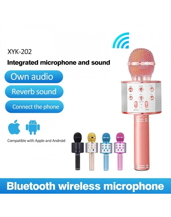 Bluetooth Karaoke Mikrofon