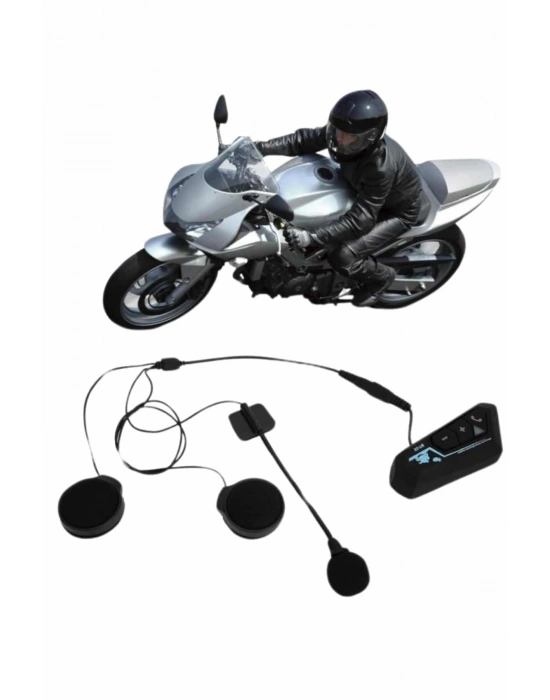 Bluetooth Kask Kulaklığı Intercom 5.0 Bluetooth Android ve İOS Uyumlu Yeni Nesil