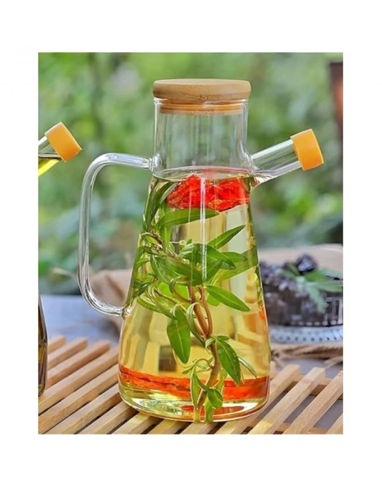 Borosilikat Cam 900 ml. Yağdanlık